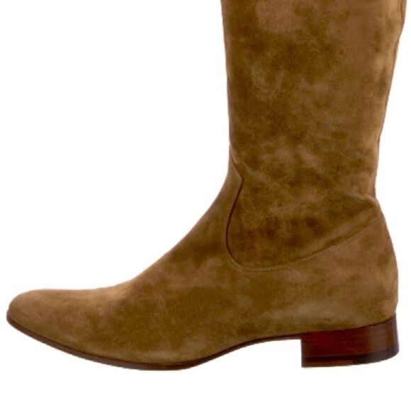 Ralph Lauren Fall 2006 Runway Collection Italian Mink Suede Over the Knee Boot - Picture 10 of 16